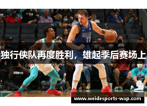 独行侠队再度胜利，雄起季后赛场上