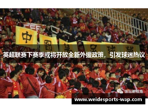 英超联赛下赛季或将开放全新外援政策，引发球迷热议